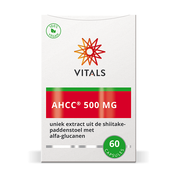 AHCC® 500mg 60 capsules - Active Hexose Correlated Compound (alpha