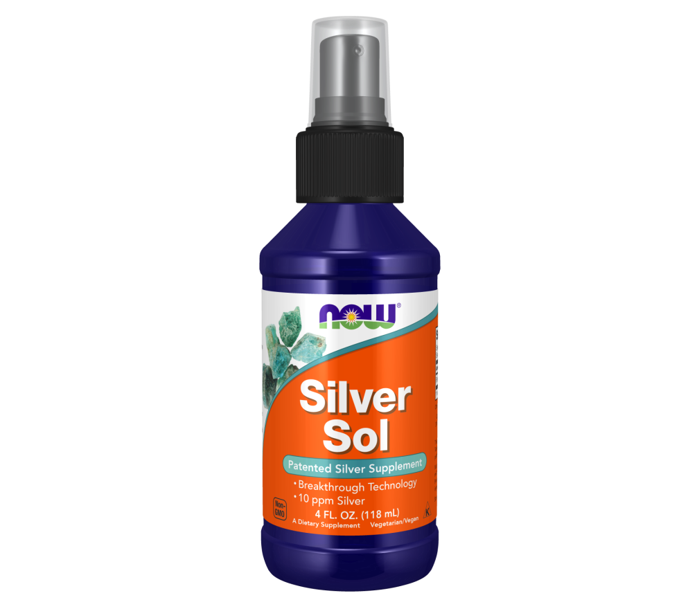 Silver Solution liquid 118ml - colloïdale zilveroplossing 10ppm | NOW